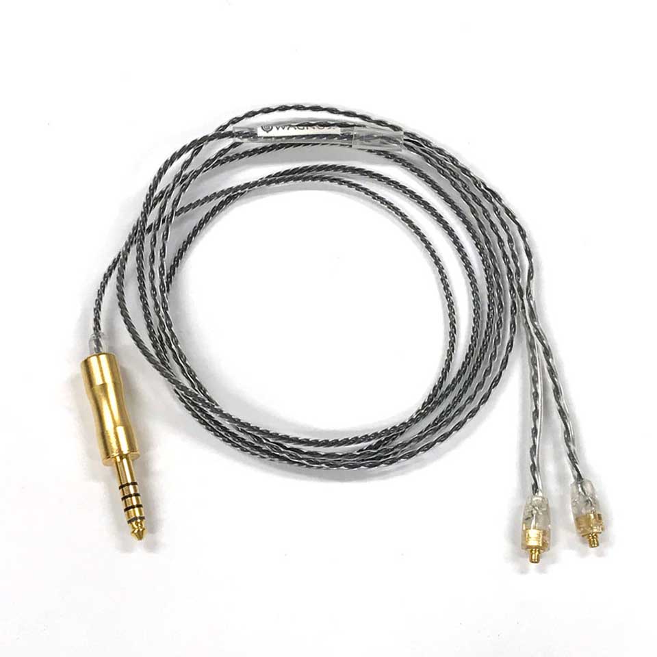 WAGNUS./Spider Lily(Black × Black)【MMCX/4.4mm5極バランス】