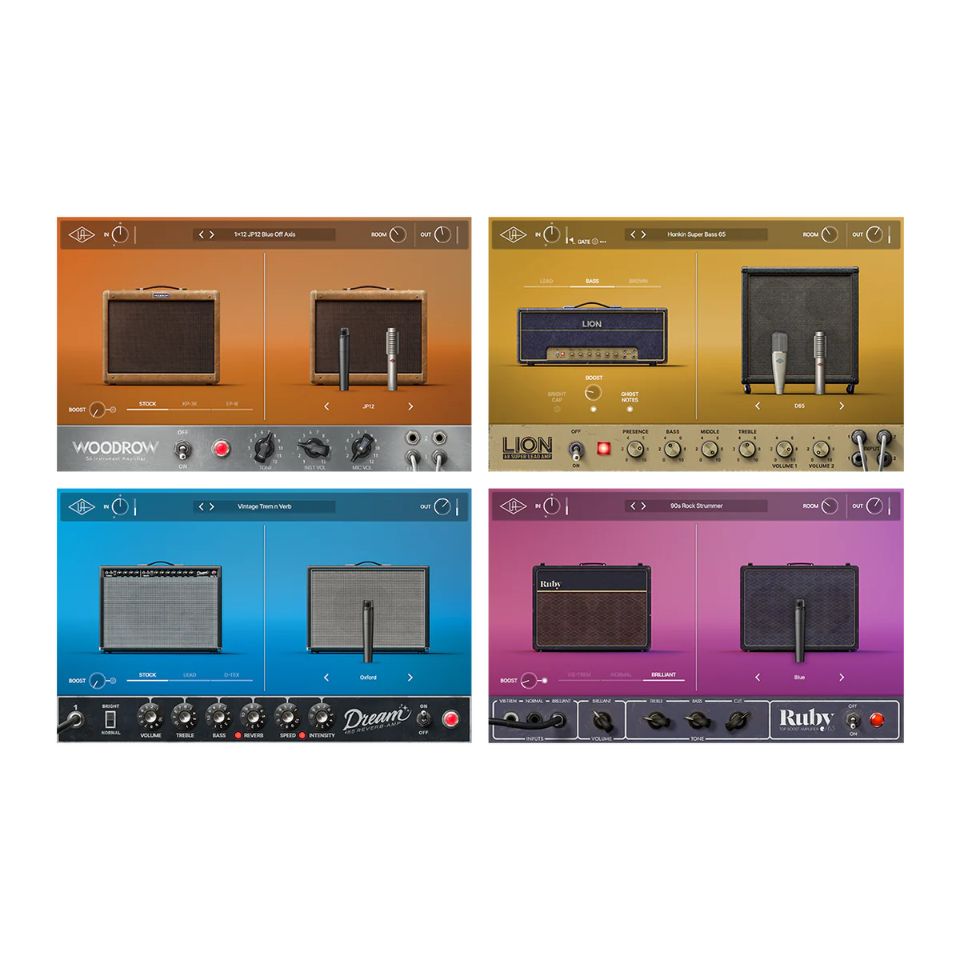 UNIVERSAL AUDIO/UAD Guitar Amp Bundle【オンライン納品】【在庫あり】