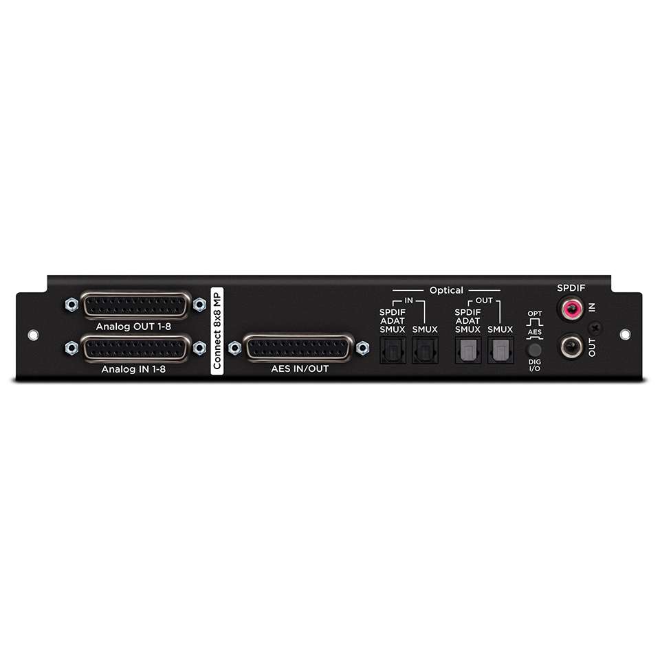 APOGEE/8x8 Analog I/O + 8 MicPre + 8x8 AES/OP I/O (SYM2 TB and Dante only)【Connect 8x8MP】【モジュール】
