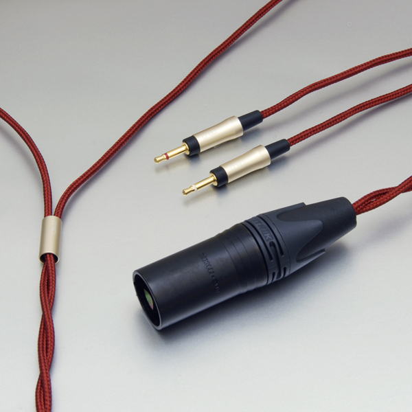 onso/hpct_03 ヘッドホンケーブル 4ピンXLR-2.5mmモノx2 3.0m【HPCT_03_BLX2_300】