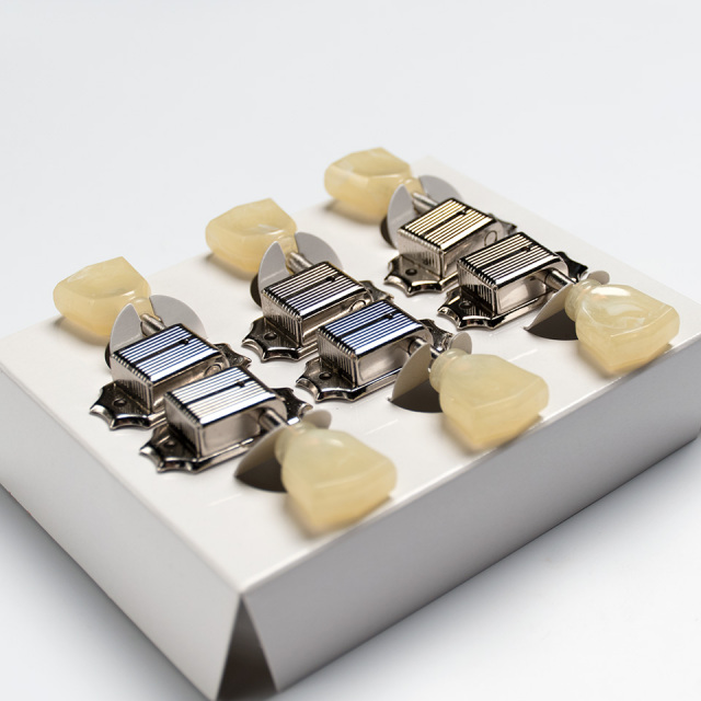 Kluson/Kluson Deluxe 3 per side / PB / Nickel / No Letter【在庫あり】