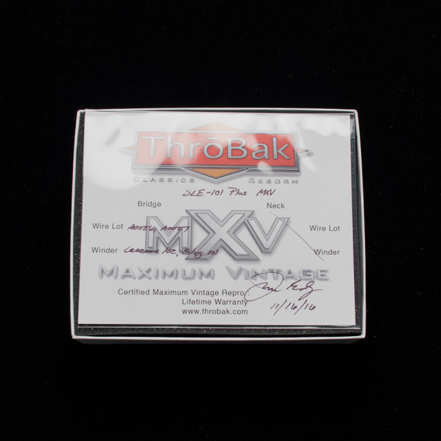ThroBak/SLE-101 MXV Plus BRIDGE AGED NICKEL【パフ】【お