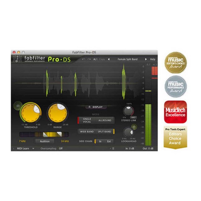 FabFilter/FabFilter Pro-DS【オンライン納品】