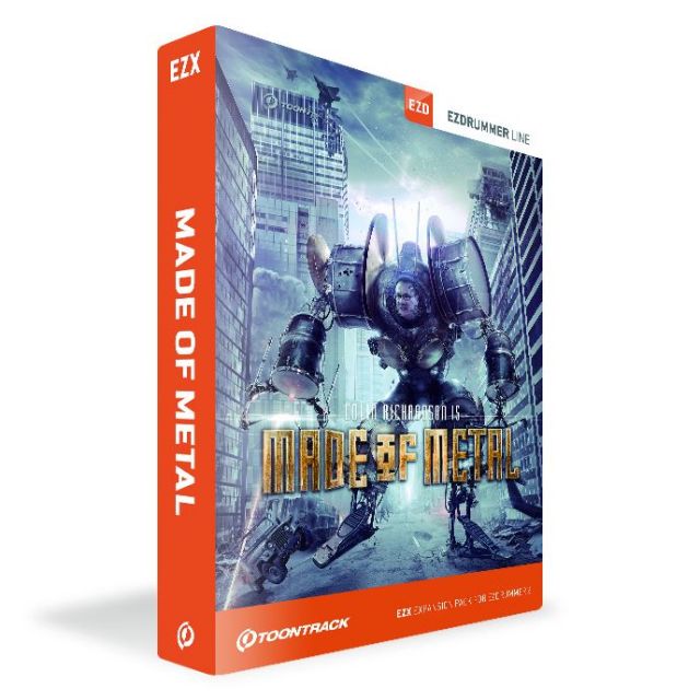 TOONTRACK/EZX MADE OF METAL【オンライン納品】【在庫あり】