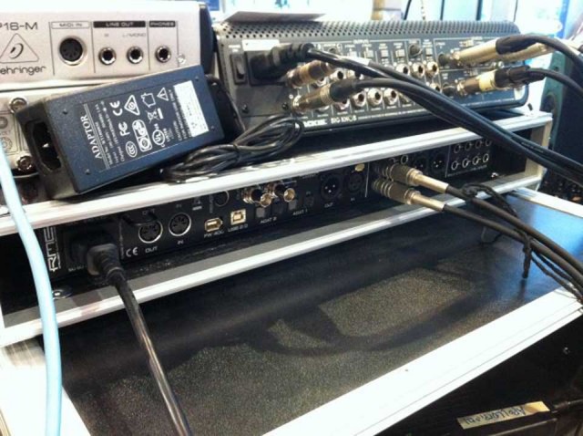 Duplex/FRP 1Uラックケース(奥行き250mm)【Fireface UFXにも最適 