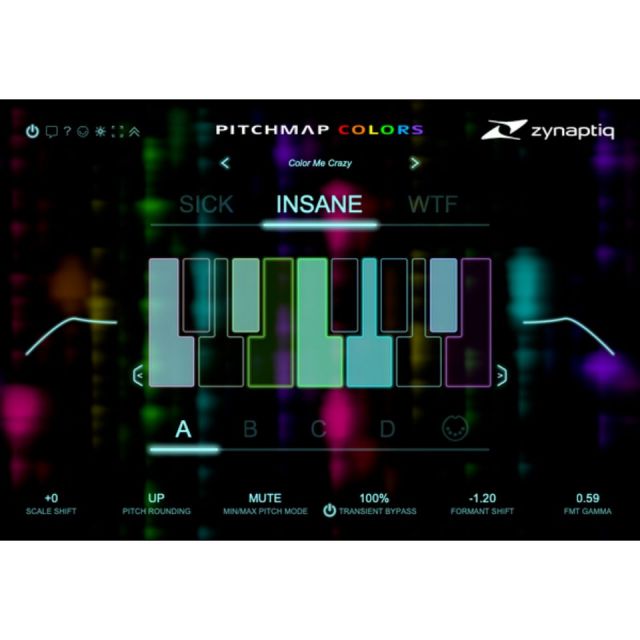 Zynaptiq/PITCHMAP::COLORS!【オンライン納品】