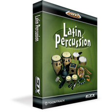 パーカッション・打楽器 Toontrack Latin Percussion EZX TOONTRACK/EZX LATIN PERCUSSION【オンライン納品】