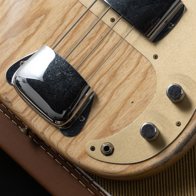 Fender Custom Shop/58 Precision Bass Relic, Aged Natural, MN