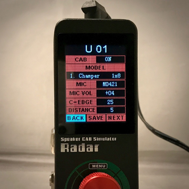 ギター MOOER Radar Mooer Radar Speaker Simulator – Motor City Guitar