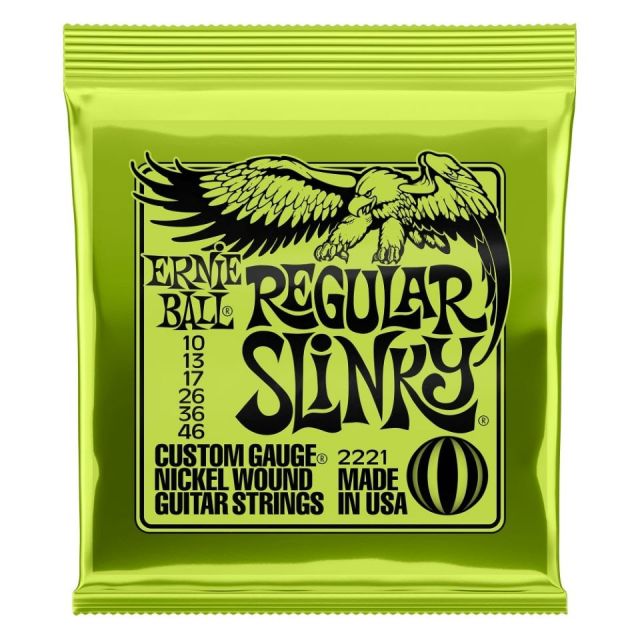 ERNIE BALL/2221 REGULAR SLINKY 010～046 エレキギター弦【アーニーボール】【在庫あり】