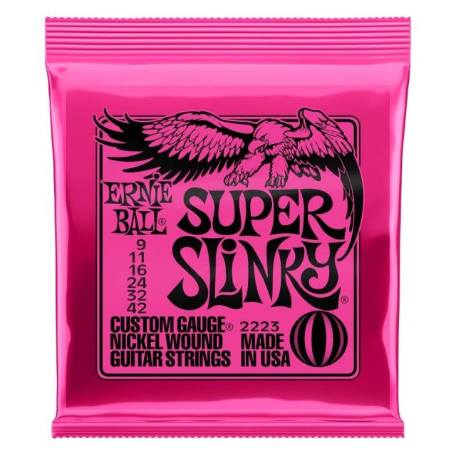 ERNIE BALL/2223 SUPER SLINKY 009～042 エレキギター弦【アーニーボール】【在庫あり】