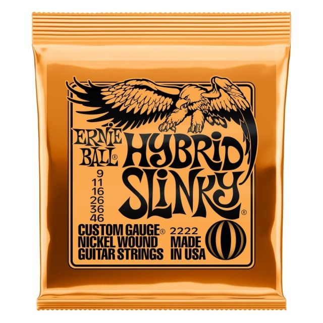 ERNIE BALL/2222 HYBRID SLINKY 009-046 エレキギター弦【アーニーボール】