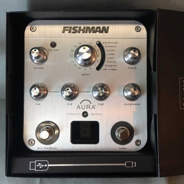 FISHMAN/Aura Spectrum DI Preamp【アコギ】【プリアンプ】【お  