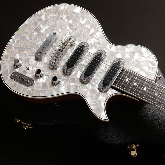 Zemaitis/THE PORTRAIT Pearl Front Ultimate White 3S【在庫あり】
