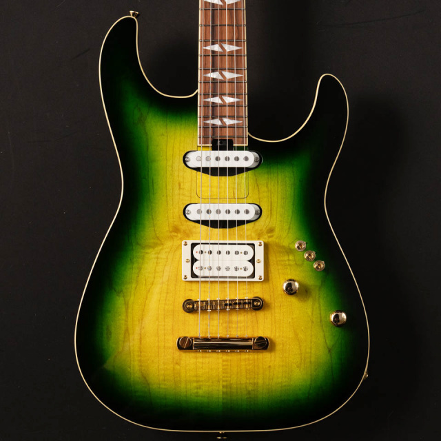 Kz Guitar Works/SS-1 Deluxe Green Burst【在庫あり】【新品特価 MGK】