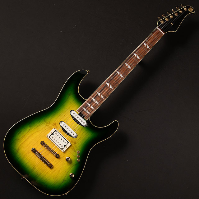 Kz Guitar Works/SS-1 Deluxe Green Burst【在庫あり】