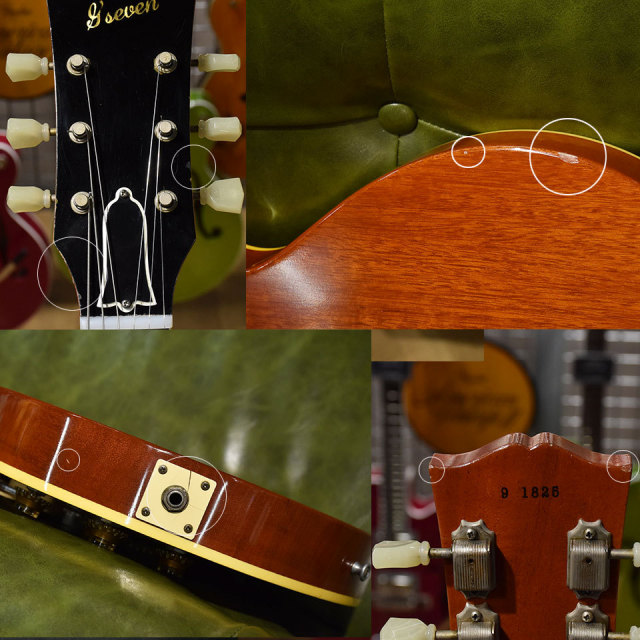 g7 Special/g7-LPS Series 9 1A Top Vintage Honey Burst【USED