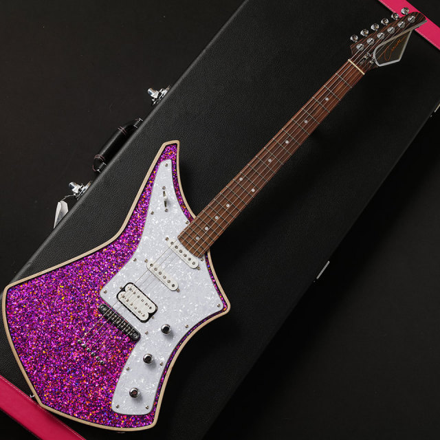 Cream Guitars/Revolver Deluxe GPG (Galaxy Purple Glitter)【在庫あり】