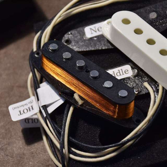 JUNTONE PICKUPS/ST 50's Set / White【在庫あり】