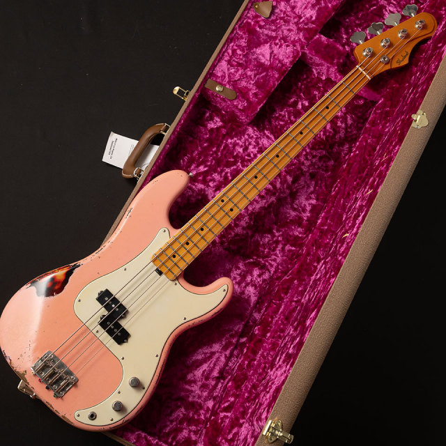 Shabat Guitars/Panther Bass Shell Pink Over Burst【在庫あり】