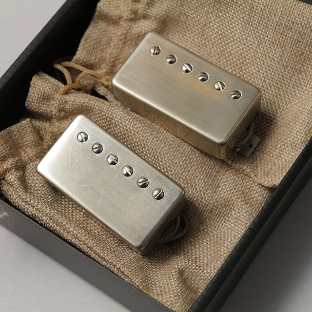Total Gravy Guitarworks/Mid PAF Set, Double cream, Raw nickel, No potted, No aged【在庫あり】