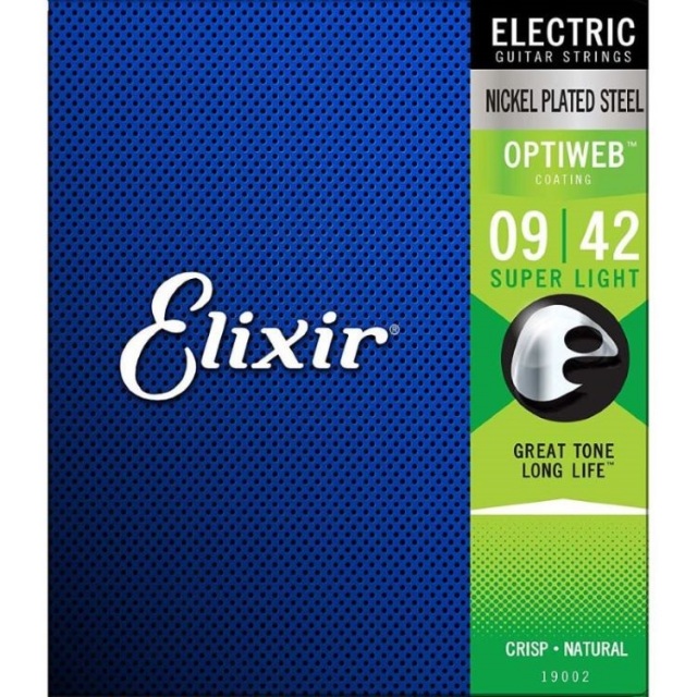 Amazon.co.jp: ELIXIR(エリクサー) Elixirエレキギター弦 NANOWEB Custom Light .009-.046  #12027 2個セット 【国内正規品】 : 楽器・音響機器