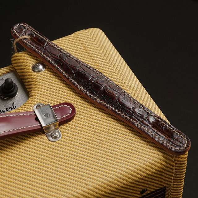 Blue Bell Straps/Handle Strap (For Amps) Dark coffee crocodile 【BBZ050】【在庫あり】【2608P2】