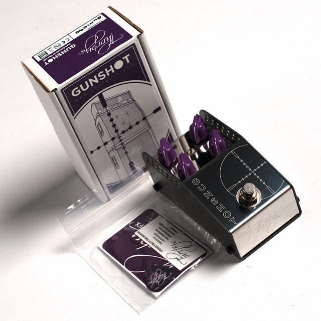 Thorpy FX GUNSHOT オーバードライブ/ディストーション最終値下げ Amazon.com: ThorpyFX Gunshot V2 Overdrive Effect Pedal