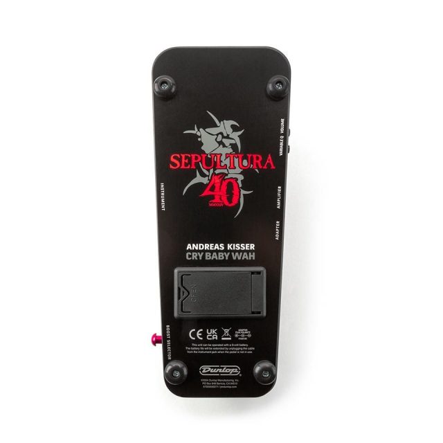 ギター Cry baby Jim Dunlop/AK95MMXXIV SEPULTURA 40TH ANNIVERSARY CRY BABY