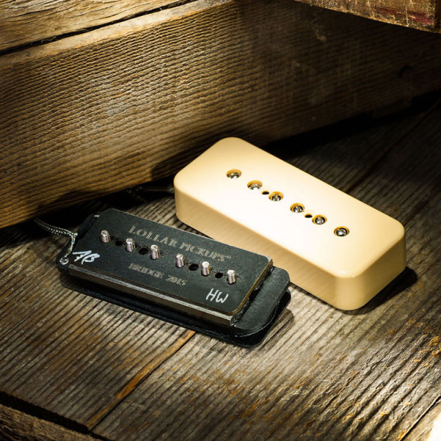 LOLLAR PICKUPS/P-90 Soap Bar High Wind Bridge【お取り寄せ商品】