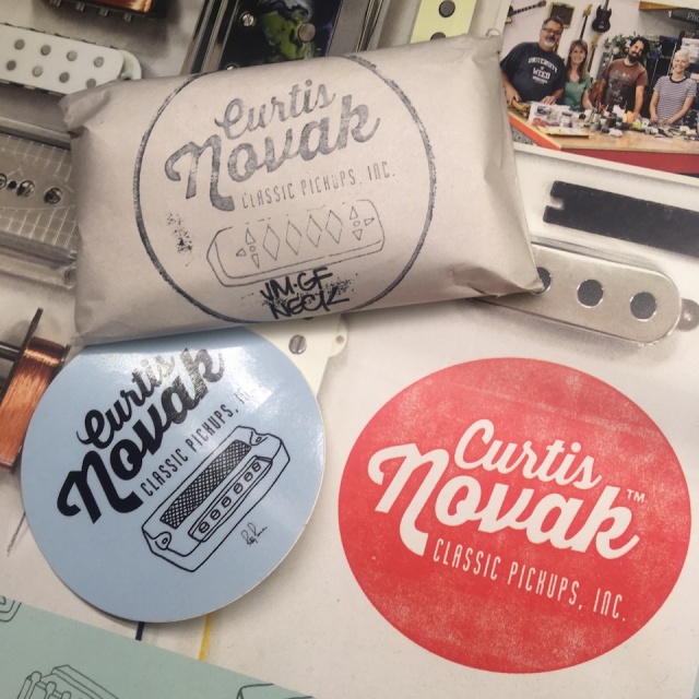 Curtis Novak Classic Pickups/JM-GF Neck (Diamond/Cream)【お