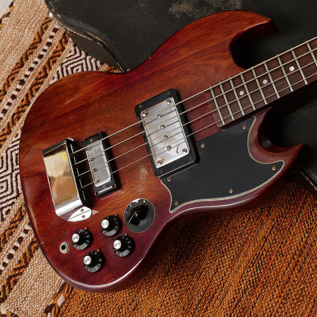Gibson EB-3 1973or75モデル 【VINTAGE】 Vintage 1973 Gibson EB-3 Electric Bass Guitar Walnut Finish