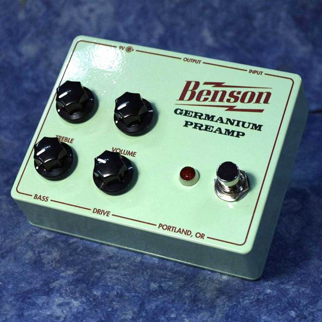Benson Amp / Germanium Preamp オーバードライブ Germanium Preamp