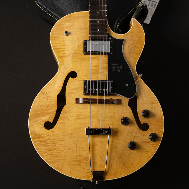 ヘリテージ Heritage H-575 Heritage H-575 Blonde Carved Spruce top Archtop Guitar with