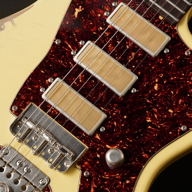 ギター Tom Anderson classic TOM ANDERSON/RAVEN CLASSIC In-Distress Mellow Yellow MH