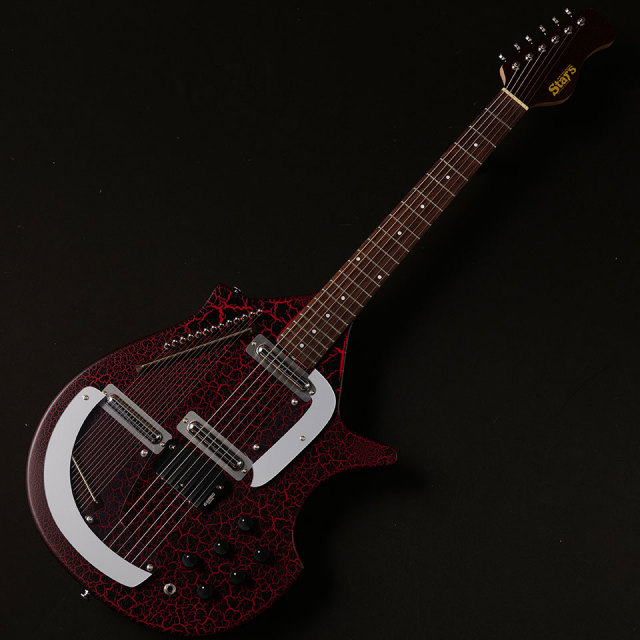 STARS/Guitar Sitar (Red) エレクトリック ギター シタール【在庫あり】 