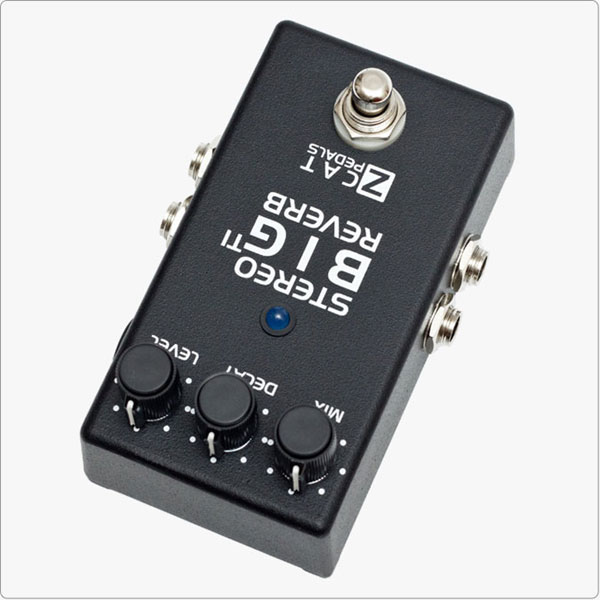 ZCAT Pedals ( ゼィーキャットペダルズ ) Big Reverb TI Stereo