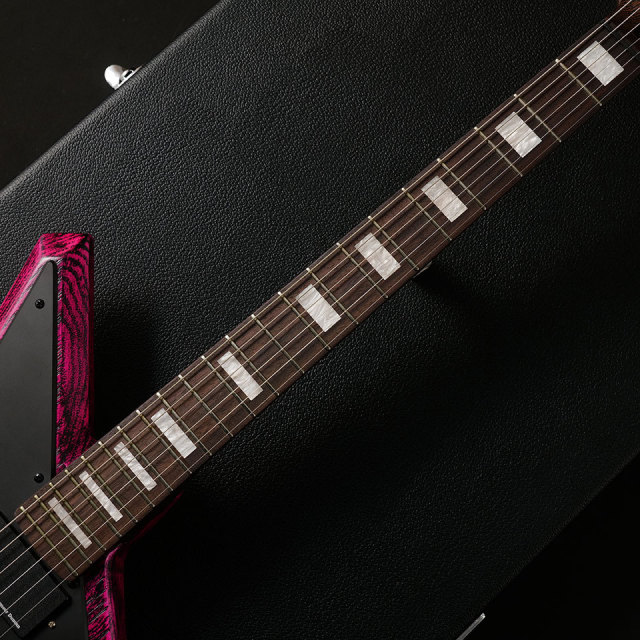 エレキギター クリーム/ブラック Cream Guitars/Voltage Metal TPK (Tiger Pink)【在庫あり】