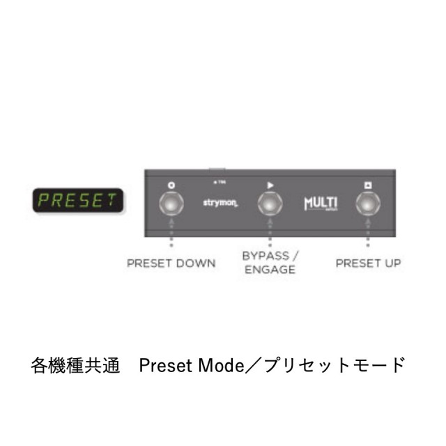 ギター strymon MULTI switch Strymon Multi Switch Plus Extended Control for Sunset