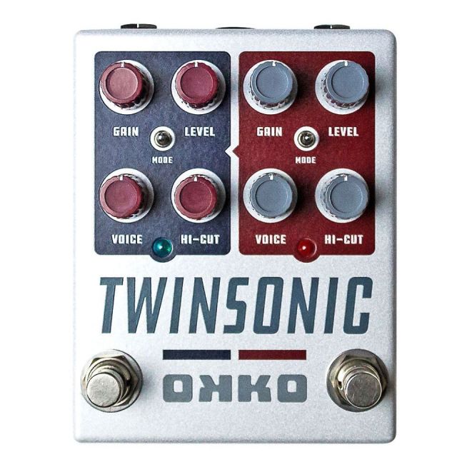 ギター OKKO TWIN SONIC OKKO | TWIN SONIC MkⅡ | オーバードライブ | 製品情報