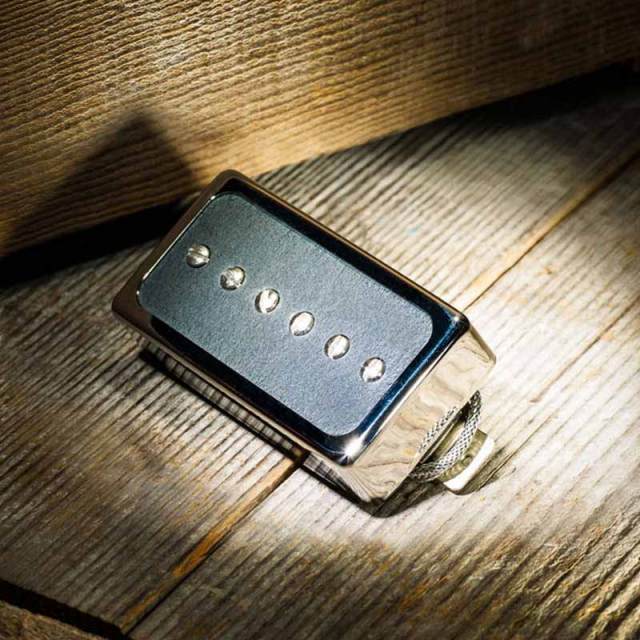 LOLLAR PICKUPS/Novel 90【Chrome Cover / Matte Black】【お取り寄せ