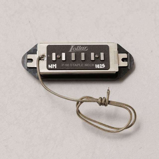 LOLLAR PICKUPS P-90 Staple Pickup Neck用 LOLLAR PICKUPS/P-90 Staple Dogear Neck Black【在庫あり】
