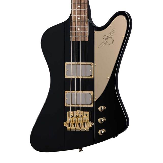 Epiphone/Rex Brown Thunderbird Bass (Ebony)【お取り寄せ商品】