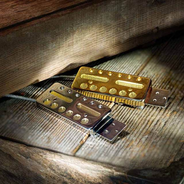 LOLLAR PICKUPS/Gold Foil【Chrome Cover】【お取り寄せ商品】