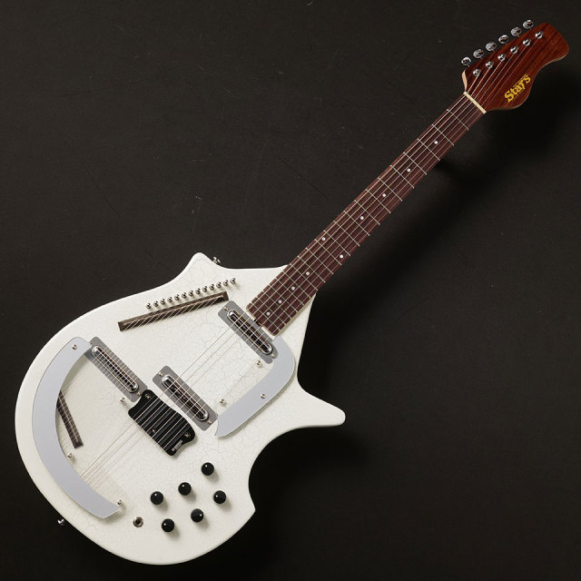 STARS/Guitar Sitar (White) エレクトリック ギター シタール【お取り寄せ商品】