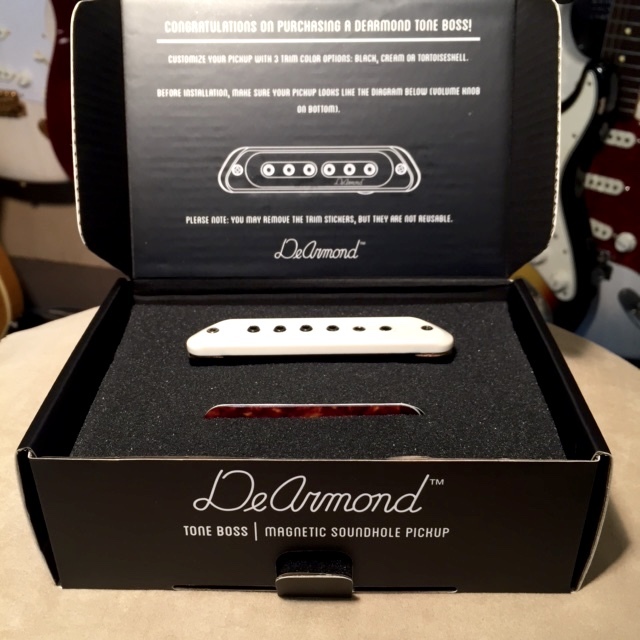 DeArmond/Soundhall Pickup TONE BOSS【アコギ】【ディアルモンド 