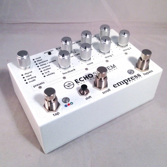 Empress ECHO SYSTEM 超高性能／高音質ディレイペダル Empress Effects Echosystem Dual Engine Delay｜ミュージック