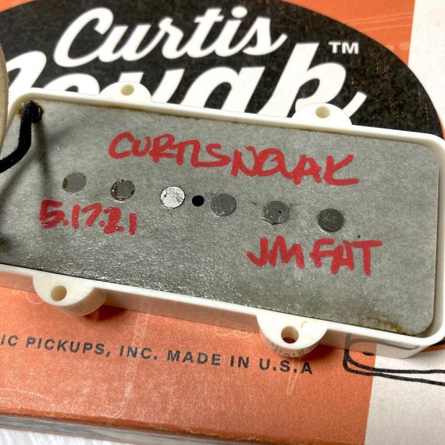 Curtis Novak Pickups/JM-FAT (Parchment)【お取り寄せ商品】