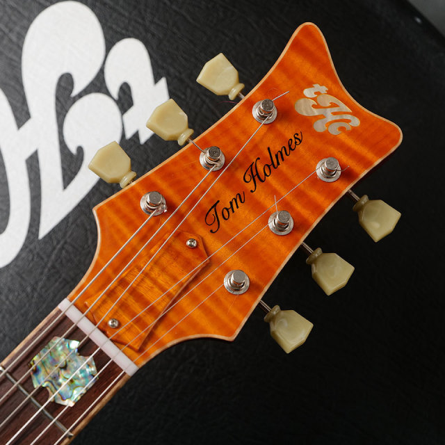 TOM HOLMES GUITARS/Joelton Show Model Flame Maple Top Lemon