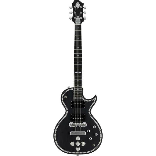 Zemaitis/IFG-AC-24 Heart (Black)【お取り寄せ商品】